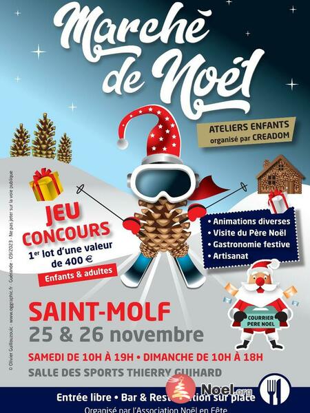 Marché de Noël de Saint-Molf